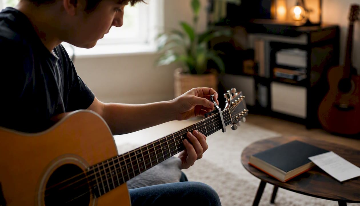 Capo gebruiken gitaar: snelle handleiding voor beginners