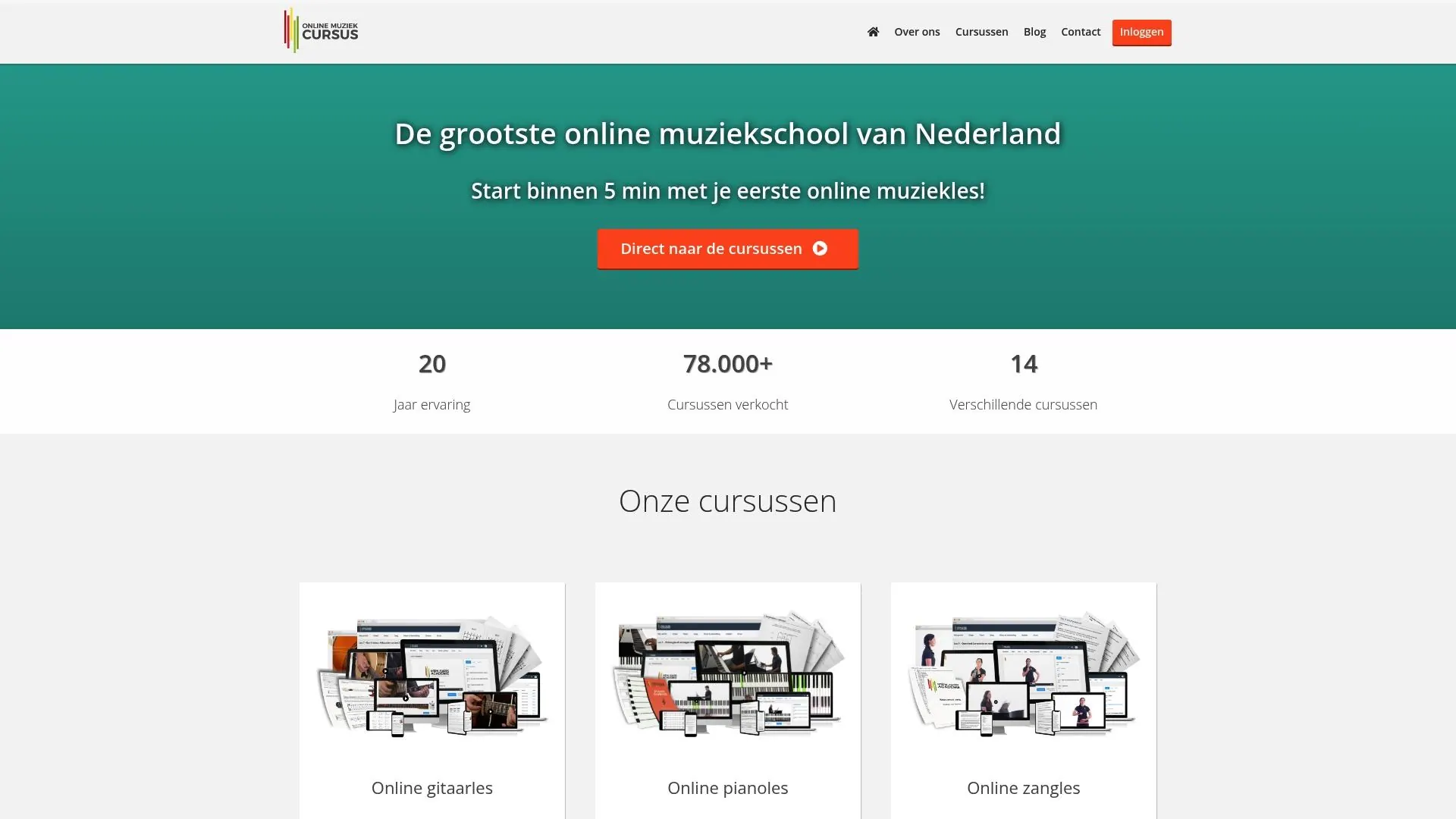 Onlinemuziekcursus