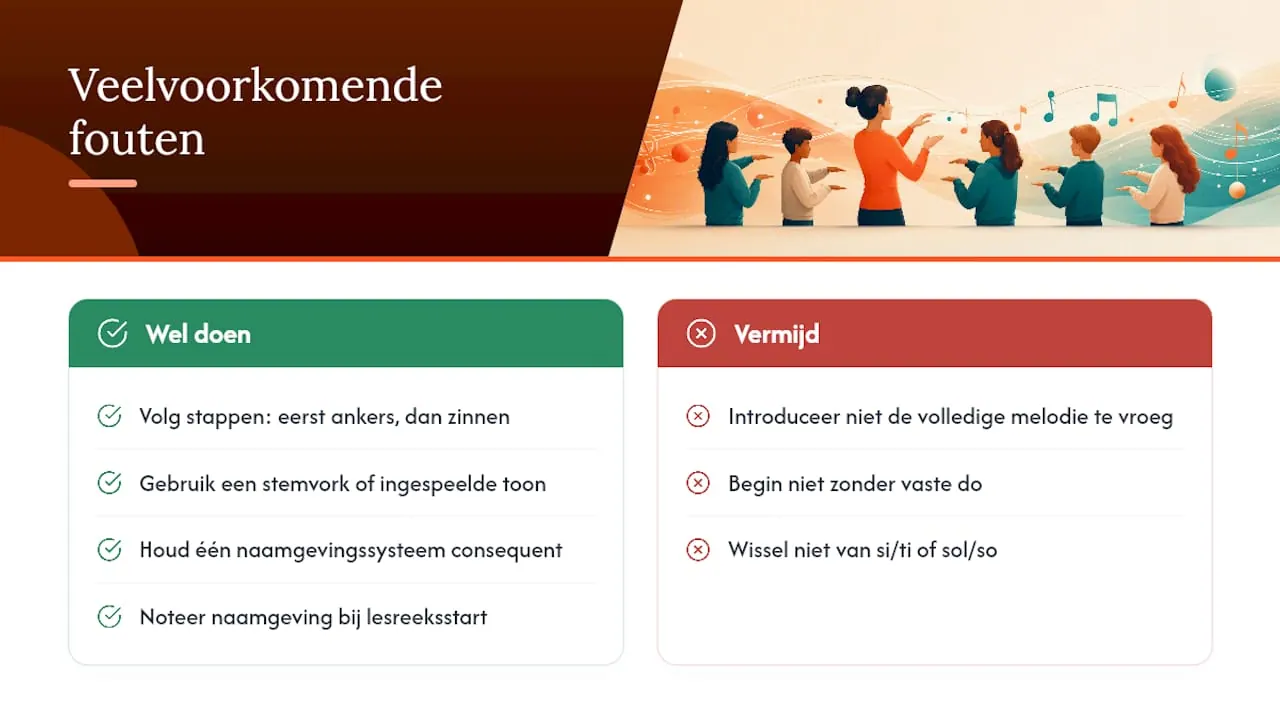 Overzicht: veelvoorkomende fouten bij het aanleren van handgebaren