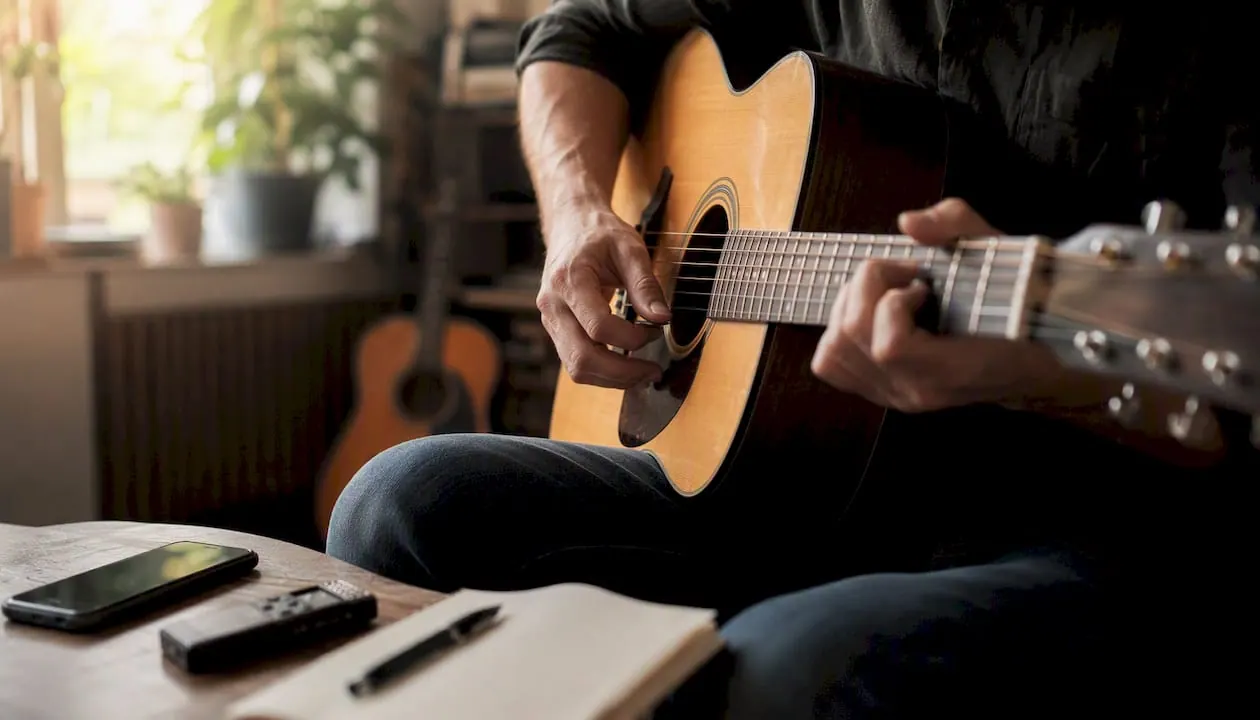 Songtekst schrijven: praktisch stappenplan voor singer-songwriters