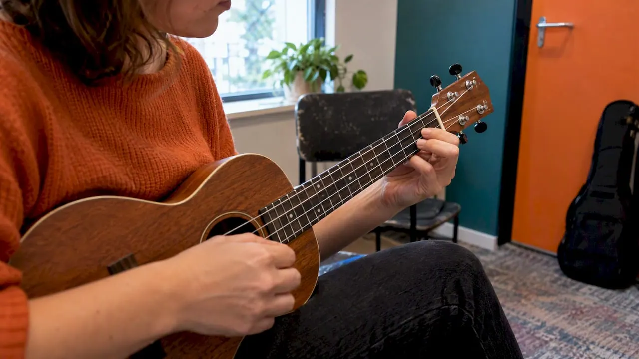Ukelele akkoorden voor beginners: start met C, Am, F en G