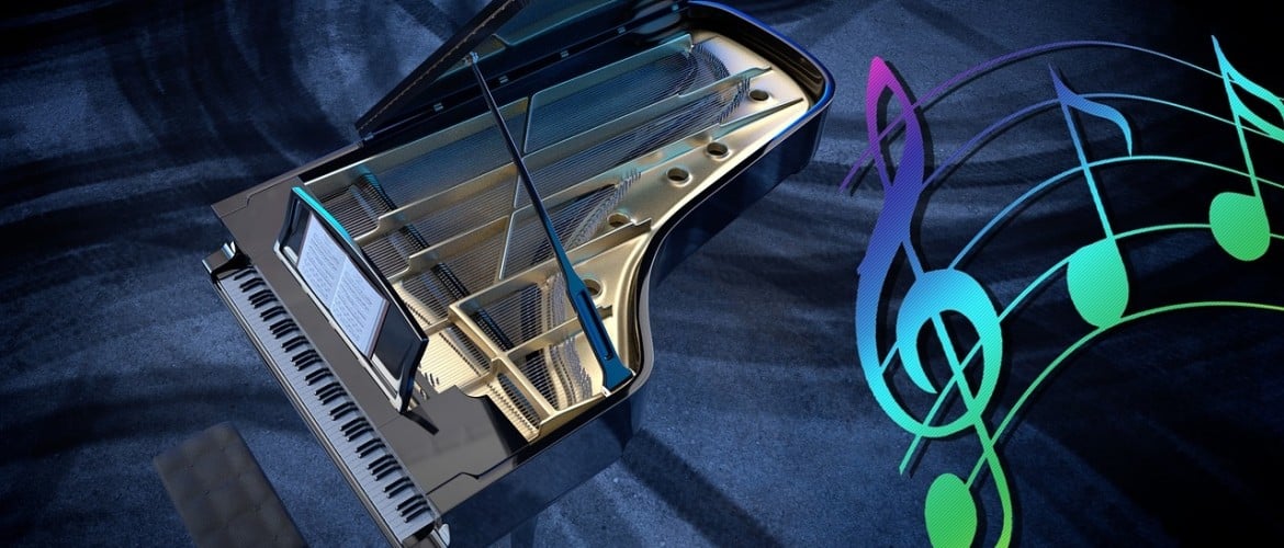 Simpele popliedjes om op de piano mee te spelen