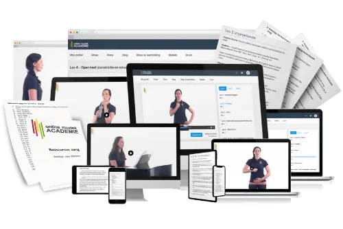 Online leren zingen